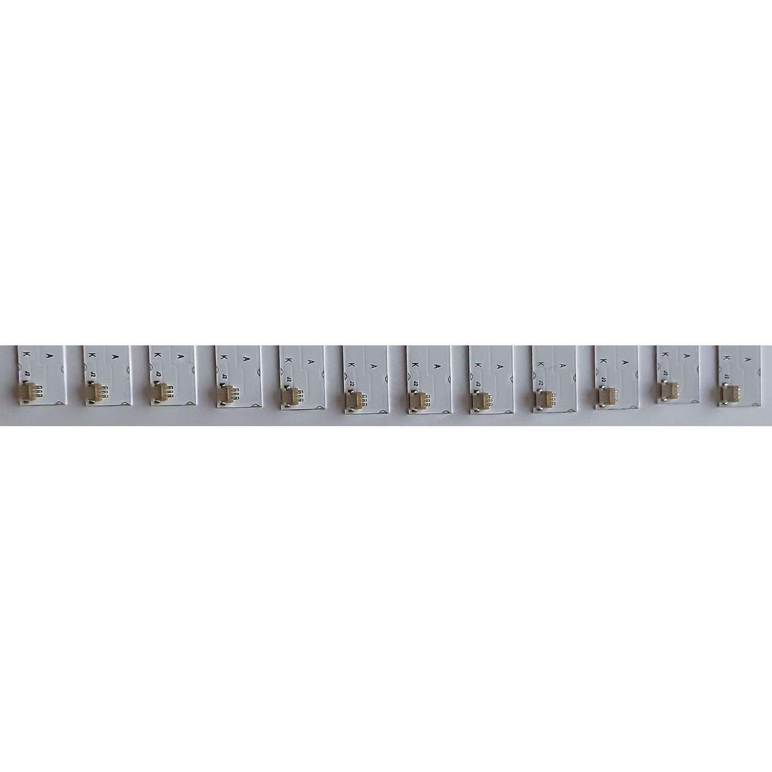 KIT DE LED'S ((NUEVOS)) PARA TV PHILIPS ((12 PIEZAS)) / NUMERO DE PARTE 303HX750011D / HFSX75D07-ZC66AG-04D / HX750M11 / HX750M12 / 210722DF2 / MODELOS 75PFL4756/F7 A / 75PFL5604/F7 A - Imagen 4